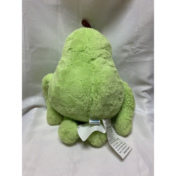 2 Scoops Green Plush Perfect PEAR Stuffed Food Two Scoops 2021 NEW 13” Sewn Eyes - Picture 2 of 4